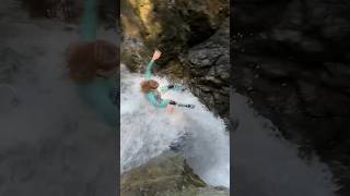 CRAZIEST NATURAL WATERSLIDE EVER😨