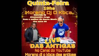 Nesta QUINTA FEIRA as 19 hs , o Programa Live das Antigas convida Dj Alessandro Jorge .