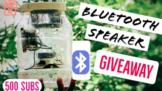 Bluetooth Speaker DIY - Giveaway