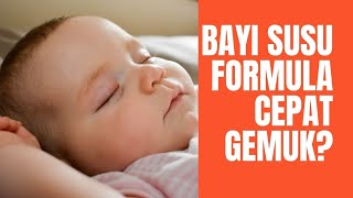 Benarkah Bayi Susu Formula Cepat Gemuk - Seputar Susu