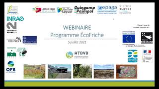 Webconférence ATBVB FMA « Programme Ecofriche : l’enfrichement des milieux aquatiques en Bretagne »