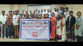 NSS DAY CELEBRATION BY SRM INSTITUTE OF SCIENCE AND TECHNOLOGY, KATTANKULATHUR