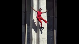 Bandaloop vertical dancing at Lincoln Center