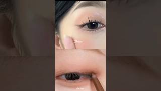 Korean vs Douyin Eye Makeup | Big eyes or small ?