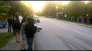 Cars Leaving Cent Car Show Part 14