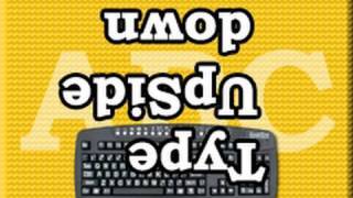 How To Type Upside Down! Flip Text -INTERACTIVE VIDEO