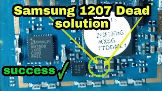 samsung e1200y Dead solution 100% samsung 1200 not power on| samsung E1200Y dead problem solution