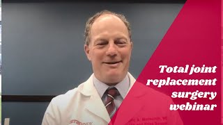 OrthoIndy doctor discusses total joint replacement surgery