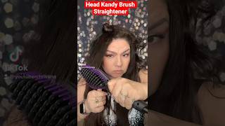 Best Flat Iron Brush for Course Thick Hair. Head Kandy vs Soliel Flat Iron Brush Straightener