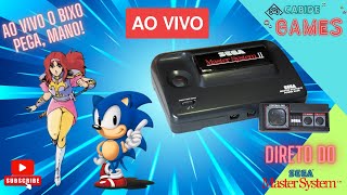 MASTER SYSTEM! AO VIVO!