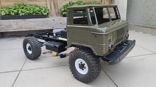 Покраска 3д кабины Газ66 шишига/Paint RC Model GAZ66 Military Truck 4x4 1:10 Cross RC #rc #3d