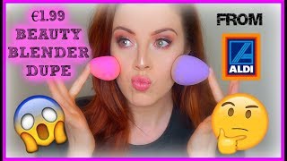 😱 CHEAP AF ALDI BEAUTY BLENDER DUPE?! [Laura's Views]