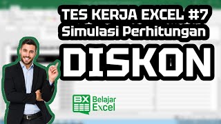 Tes Kerja Excel #7 - Menghitung Harga Penjualan dan Diskon Pada Laporan Penjualan