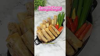 Resep lumpia sayur praktis ekonomis