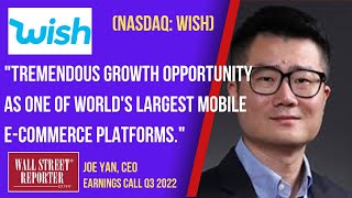 Context Logic (NASDAQ: WISH) CEO Joe Yan: "One of World's Largest Mobile E-commerce Platforms"