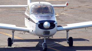 Fuji FA-200-160 Aero Subaru Light Plane Landing & Takeoff @ Kohnan Aerodrome in November 2019