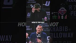 Khabib & Max Holloway Press Conference 😂