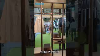 tataria Acqua wardrobe . Full Glass wardrobe .