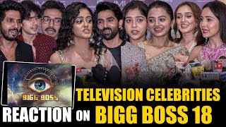 Television Celebrities Reaction on Bigg Boss 18 | Alice Kaushik,Chahat Pandey,Vivian Dsena, Avinash