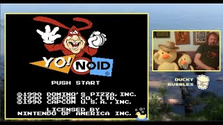 Ducky Tries A Game Genie Code: YO NOID! (Invincible and Multi Jumps)