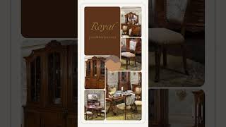 Румунські меблі- їдальня ROYAL   #designerfurniture #furniture #prostirkarpat #румунськімеблі