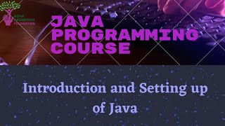 Introduction and Setting up of Java | Lesson 1 |