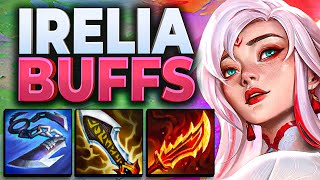 IRELIA Got Buffed On B-Patch And Is Insanely Strong Now! | Teamfight Tactics Set 11