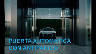 Puerta Automatica con antipanico