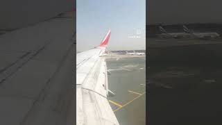 🛬 Landing @ Dubai international airport #flight #dxb #dubai #aviation #airport #reels