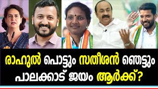 ഇത് പുതുപ്പള്ളി അല്ല പാലക്കാട്‌ ആണ് കോൺഗ്രസ് കുറച്ചു വിയർക്കും