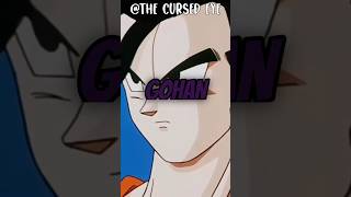 Gohan is just a different breed #TheCursedEye #anime #dragonballz