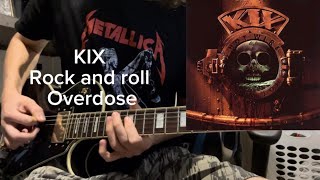 KIX Rock and Roll Overdose (Guitar Lesson)