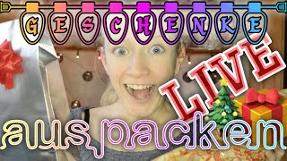 WEIHNACHTSGESCHENKE LIVE AUSPACKEN | KindOfJessi