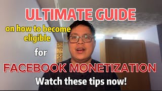 ULTIMATE GUIDE: How to Monetize Facebook Account — Facebook Monetization