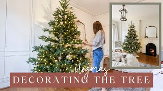 DECORATING FOR CHRISTMAS: DECORATING OUR NEW TREE  //  VLOGMAS  |  EMMA COURTNEY