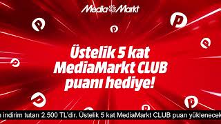 MediaMarkt uygulamasına özel seçili ürünlerde sepette %5 indirim !