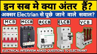 ▶️ 5 Types of Circuit Breakers, Why and What Is Each used for