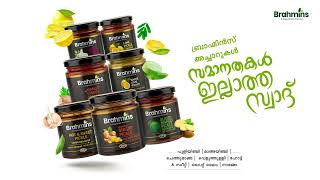 സമാനതകളില്ലാത്ത സ്വാദ്! l Brahmins Pickles l Brahmins Food