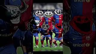 Barcelona Troll Face Edit #shorts #fcbarcelona #edit #broski #trollface