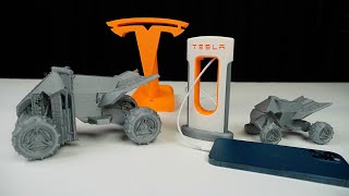 5 Awesome Tesla 3D Printing Timelapses / Octolapses