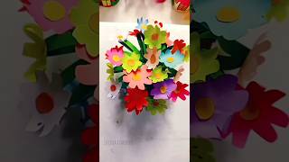 "Paper Flower in a Vase : A Beautiful DIY Decor" #diy #paperflowervase #handmade #shorts #beauityful