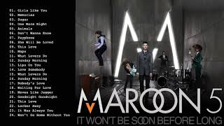 Maroon 5 Greatest Hits Full Album 2021 Maroon 5 Best Songs Playlist 2021