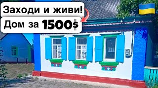 🇺🇦 Заходи и живи! Дом в селе за 1500$ Продажа недвижимости за копейки! Всё есть Уютное тихое село!