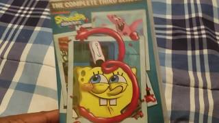 Spongebob Squarepants: The Complete Third Season dvd unboxing