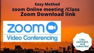 How to use ZOOM online meeting/Class Beginners Guide in Bengali 2020 with download link