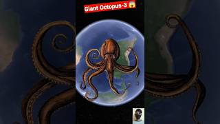 Giant Octopus-3 On Google Earth 😱 #shorts #youtubeshorts #shortsfeed #octopus