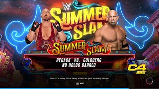 WWE 2K23 Goldberg Vs Ryback No Holds Barred #wwe2k23 #wwe #wwegameplay #gameplay #gaming