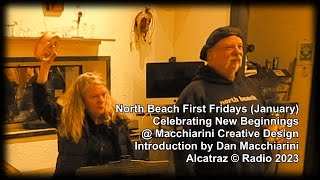 North Beach's First Friday (January) - Art, Poetry Reading & Music