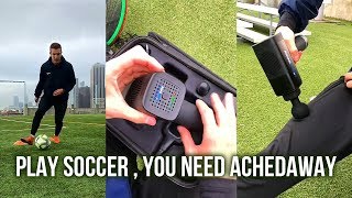 Play Soccer, You need an Achedaway massage gun