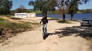 Trotinete/Patinete  36V 1000W - Passeio pela Barragem de Montargil Parte - 2